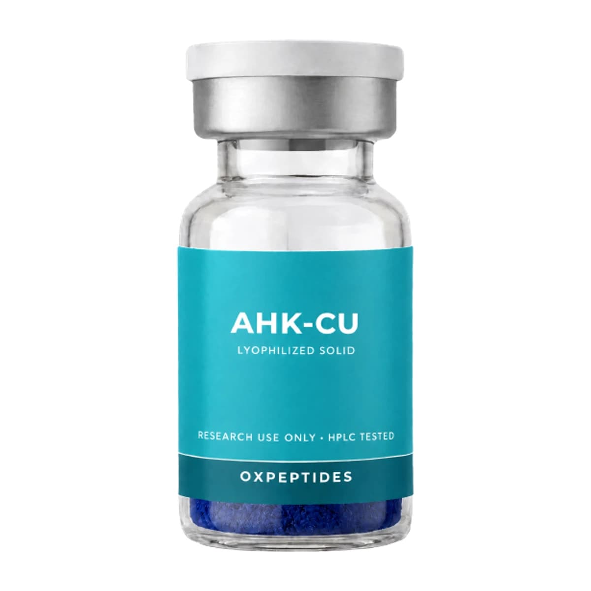 AHK-Cu 50 mg — lyophilized research peptide, OXpeptides vial