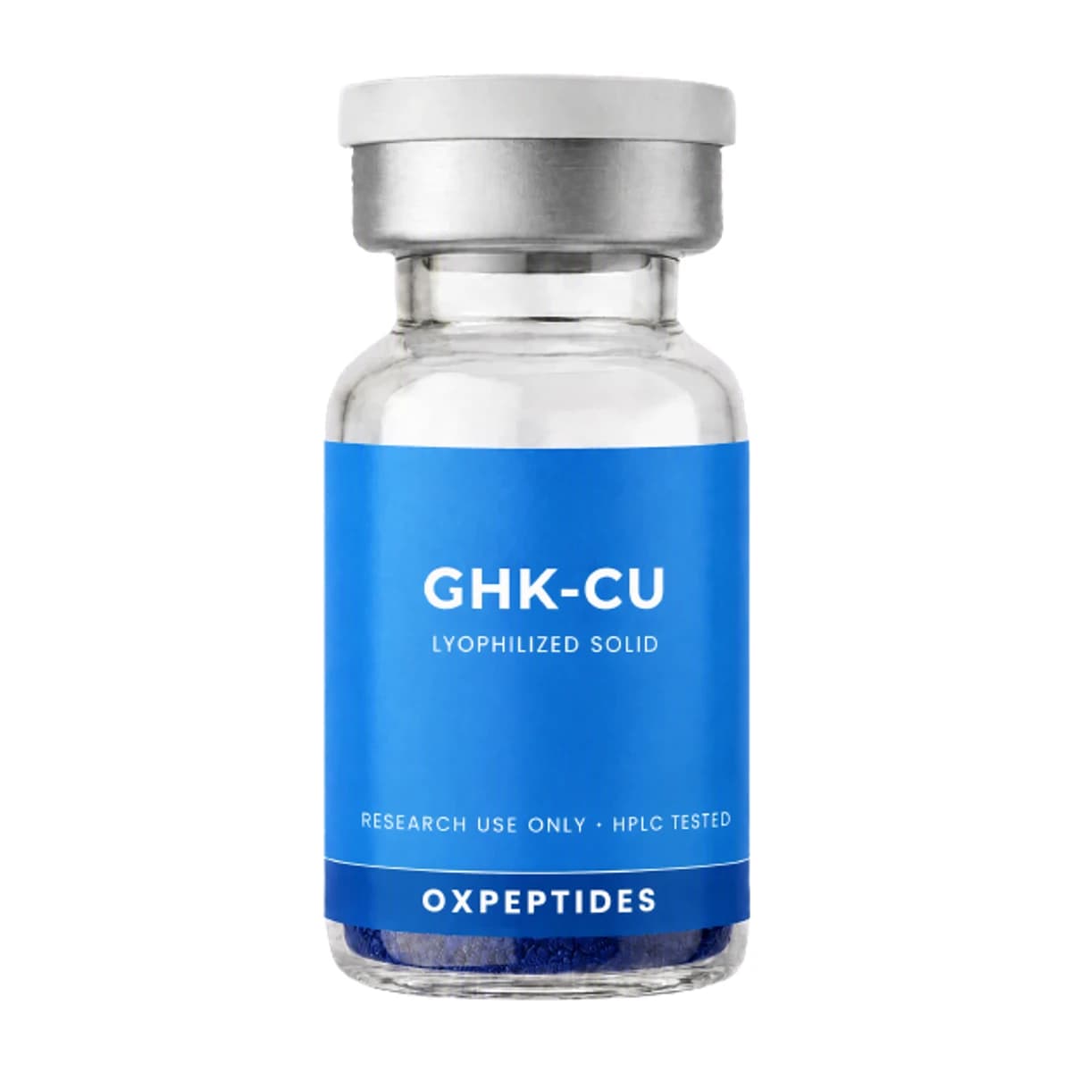 GHK-Cu 100 mg — lyophilized research peptide, OXpeptides vial