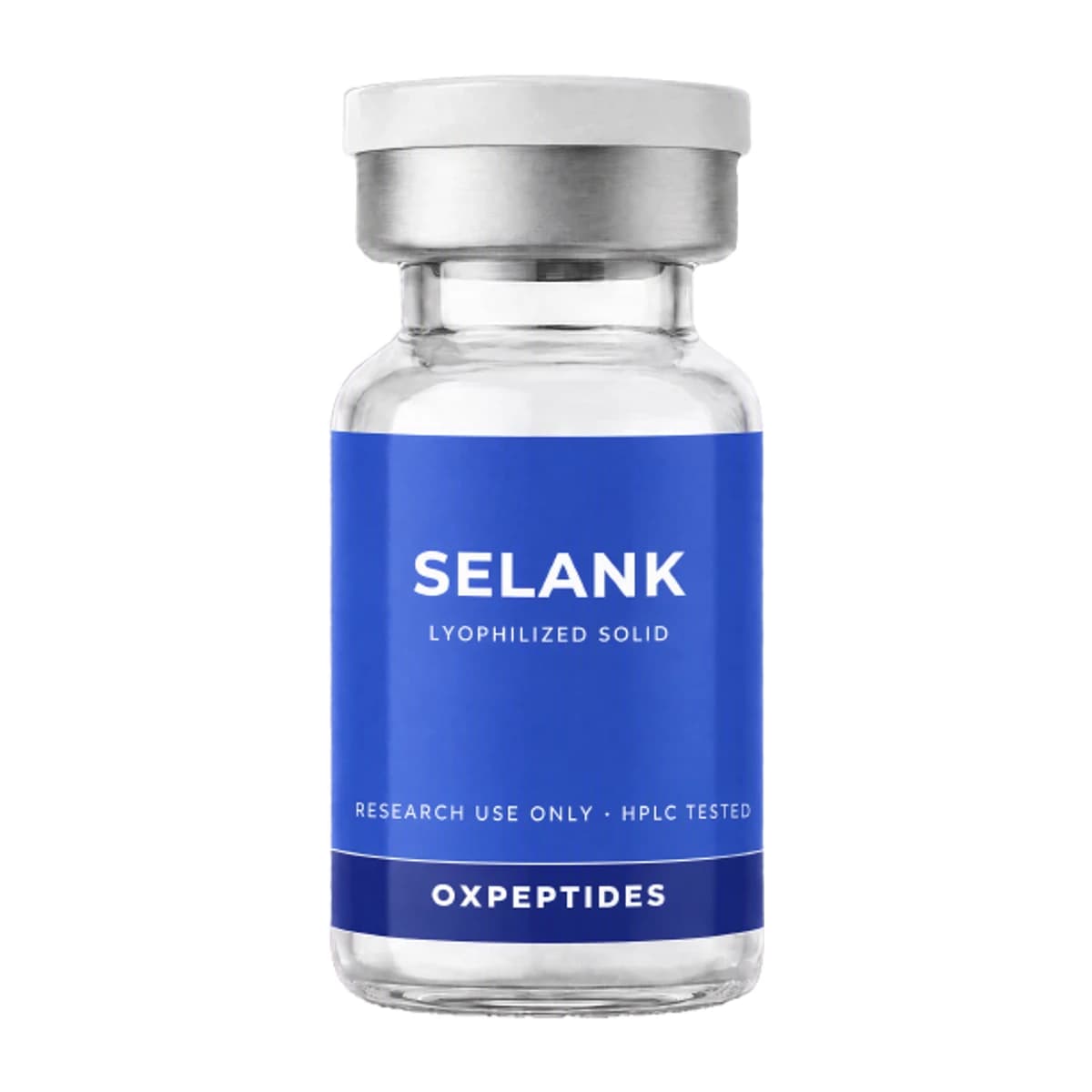Selank 5 mg — lyophilized research peptide, OXpeptides vial