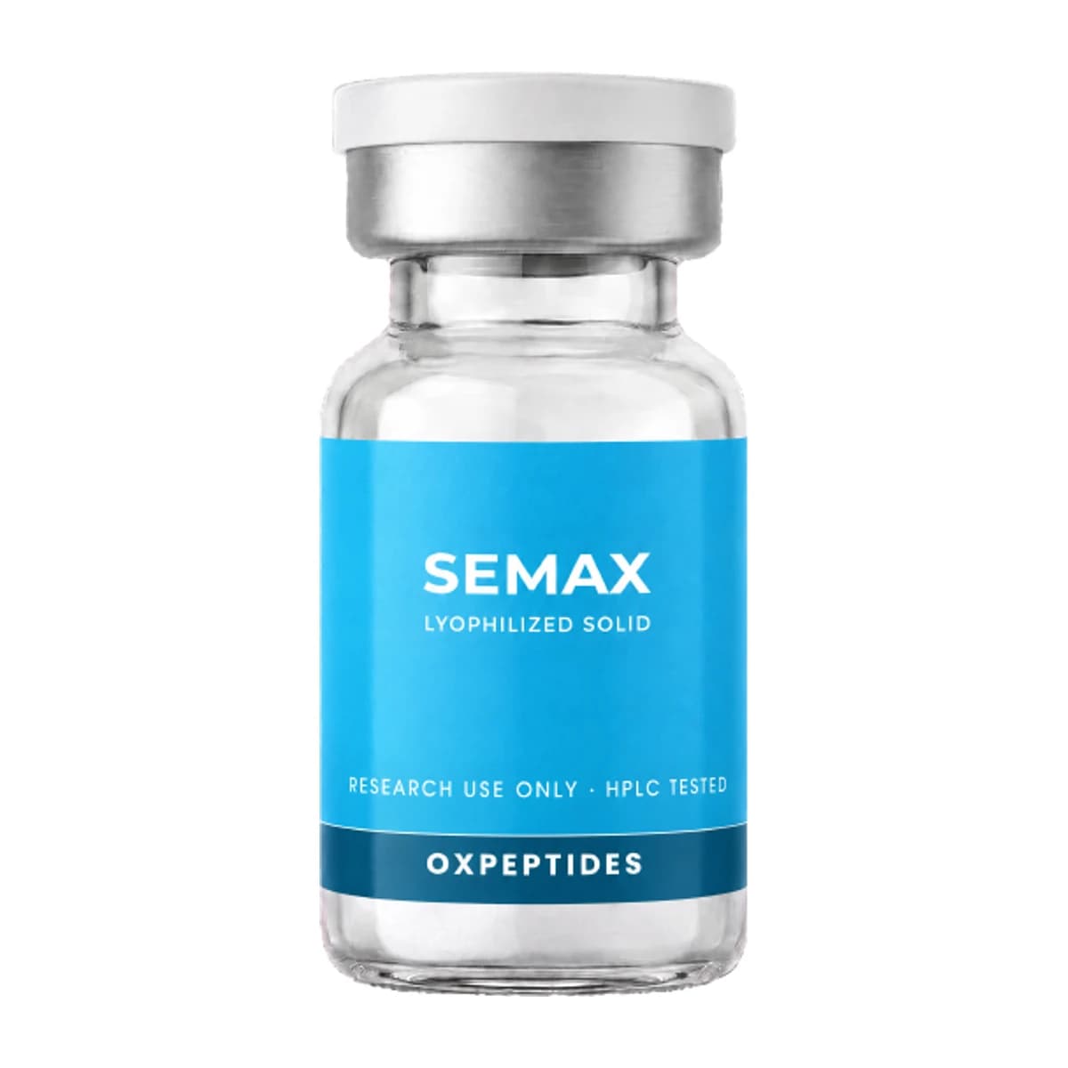 Semax 5 mg — lyophilized research peptide, OXpeptides vial