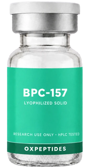 BPC-157 10 mg — lyophilized research peptide, OXpeptides vial