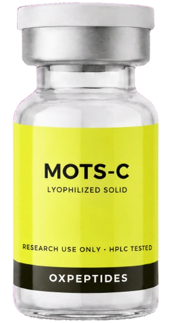 MOTS-c 20 mg — lyophilized research peptide, OXpeptides vial